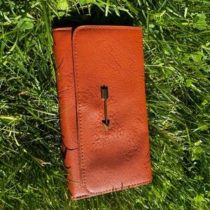 Icing Light Brown Faux Leather Wallet